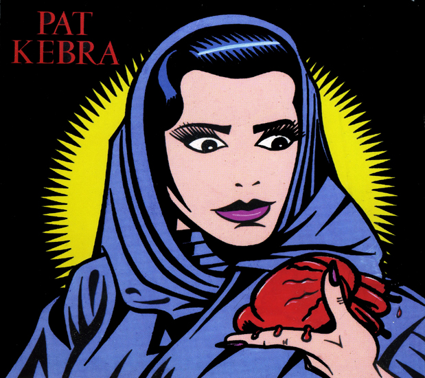 Pochette CD Pat Kebra "Le coeur sur la main"